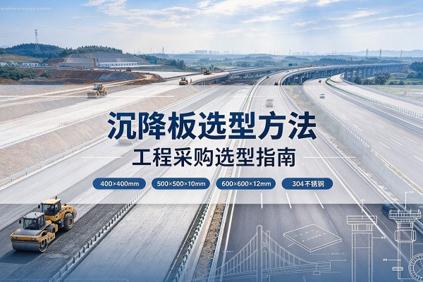 太原沉降板选择方法