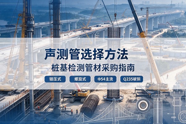 太原声测管选型标准