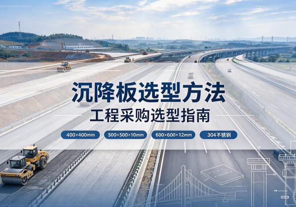 太原沉降板选择方法